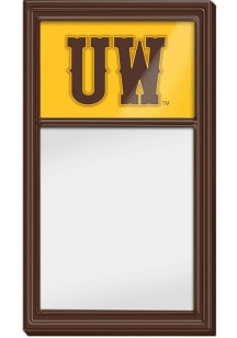 The Fan-Brand Wyoming Cowboys UW Dry Erase Noteboard Sign