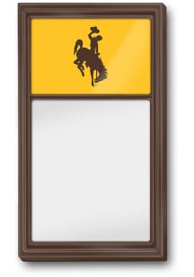 The Fan-Brand Wyoming Cowboys WYO Dry Erase Noteboard Sign