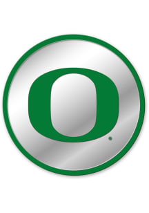 The Fan-Brand Oregon Ducks Modern Disc Mirrored Wall Sign