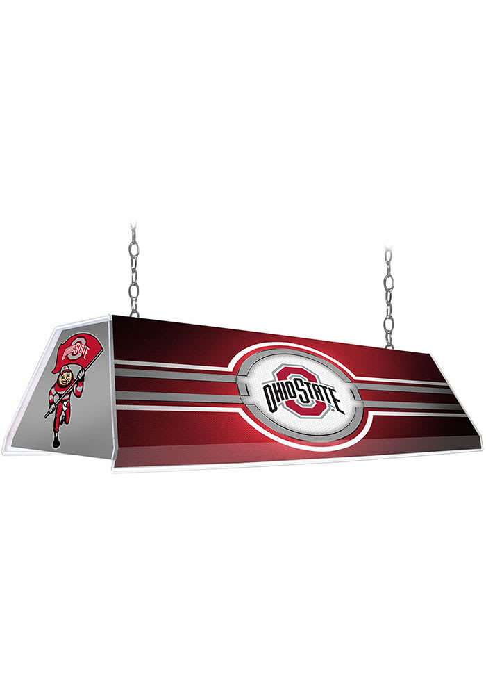 Ohio State Buckeyes Edge Glow Light Pool Table