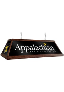 Appalachian State Mountaineers Wood Light Pool Table