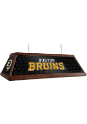 Boston Bruins Wood Light Pool Table