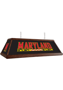 Maryland Terrapins Wood Light Pool Table
