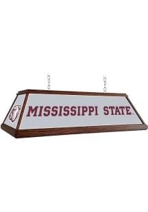 Mississippi State Bulldogs Dog Logo Wood Light Pool Table