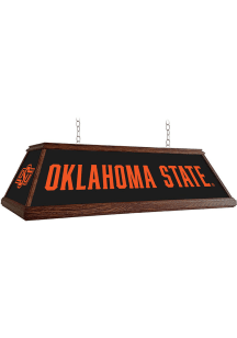 Oklahoma State Cowboys Wood Light Pool Table