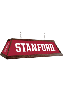 Stanford Cardinal Wood Light Pool Table