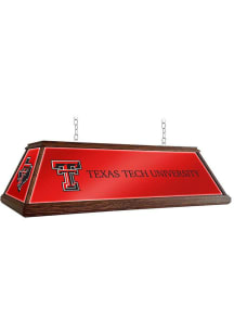 Texas Tech Red Raiders Wood Light Pool Table