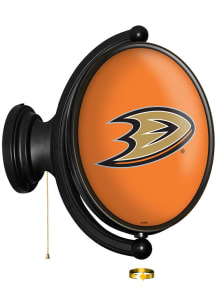 The Fan-Brand Anaheim Ducks Oval Rotating Lighted Sign