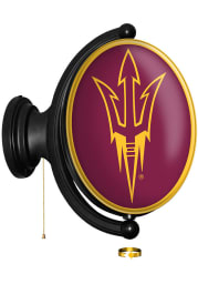 Arizona State Sun Devils Oval Rotating Lighted Sign