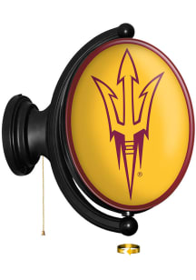 The Fan-Brand Arizona State Sun Devils Oval Rotating Lighted Sign