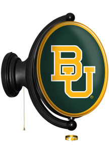 The Fan-Brand Baylor Bears Logo Oval Rotating Lighted Sign