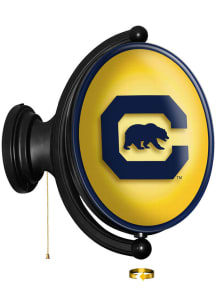The Fan-Brand Cal Golden Bears Block Oval Rotating Lighted Sign
