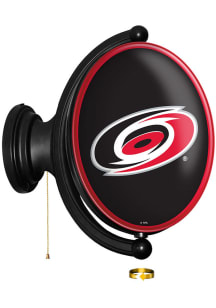 The Fan-Brand Carolina Hurricanes Oval Rotating Lighted Sign