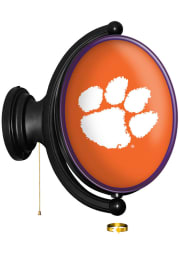 Clemson Tigers Oval Rotating Lighted Sign