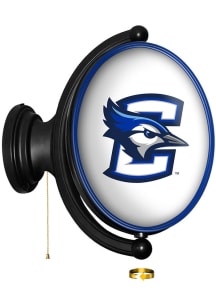 The Fan-Brand Creighton Bluejays Oval Rotating Lighted Sign