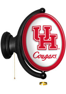 The Fan-Brand Houston Cougars Mascot Oval Rotating Lighted Sign