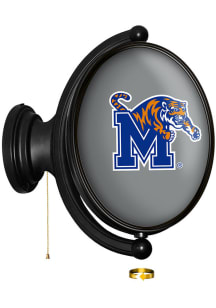 The Fan-Brand Memphis Tigers Oval Rotating Lighted Sign