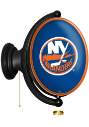 New York Islanders Oval Rotating Lighted Sign