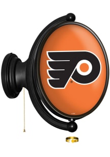 The Fan-Brand Philadelphia Flyers Oval Rotating Lighted Sign