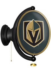 Vegas Golden Knights Oval Rotating Lighted Sign