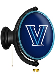 The Fan-Brand Villanova Wildcats Oval Rotating Lighted Sign