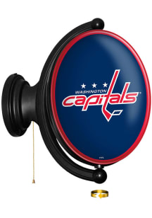 The Fan-Brand Washington Capitals Oval Rotating Lighted Sign