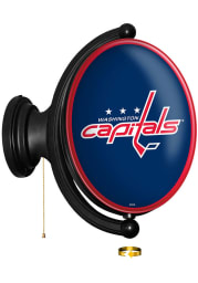 Washington Capitals Oval Rotating Lighted Sign