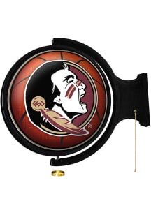 The Fan-Brand Florida State Seminoles Basketball Round Rotating Lighted Sign
