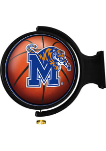 The Fan-Brand Memphis Tigers Basketball Round Rotating Lighted Sign