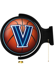 The Fan-Brand Villanova Wildcats Basketball Round Rotating Lighted Sign