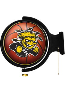 The Fan-Brand Wichita State Shockers Basketball Round Rotating Lighted Sign