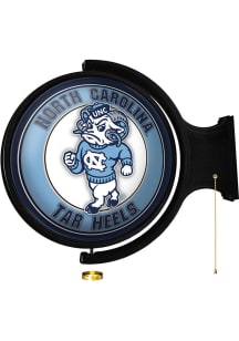 The Fan-Brand North Carolina Tar Heels Mascot Round Rotating Lighted Sign