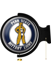 The Fan-Brand Penn State Nittany Lions Mascot Round Rotating Lighted Sign