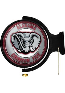 The Fan-Brand Alabama Crimson Tide Al Logo Round Rotating Lighted Sign