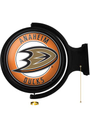 Anaheim Ducks Round Rotating Lighted Sign