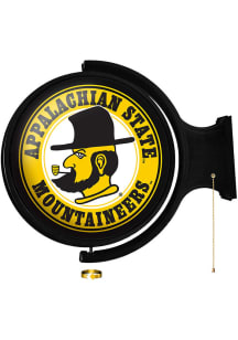 The Fan-Brand Appalachian State Mountaineers Yosef Round Rotating Lighted Sign
