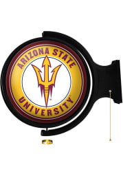 Arizona State Sun Devils Round Rotating Lighted Sign