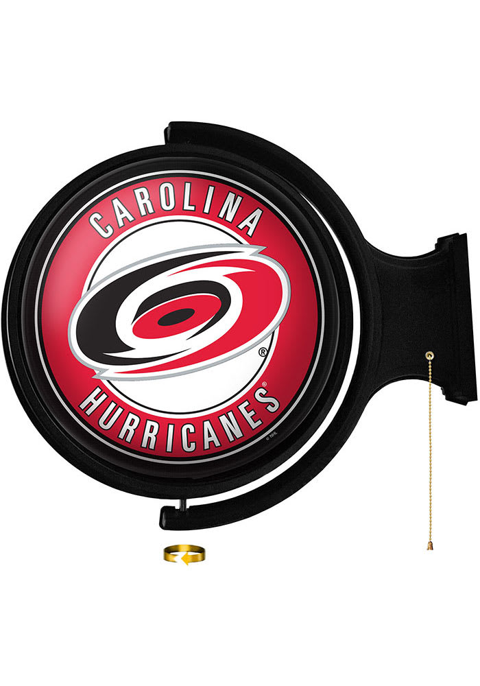 Carolina Hurricanes Round Rotating Lighted Sign