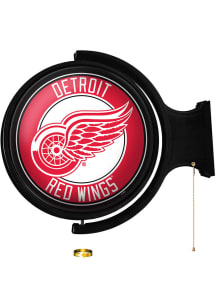 The Fan-Brand Detroit Red Wings Round Rotating Lighted Sign