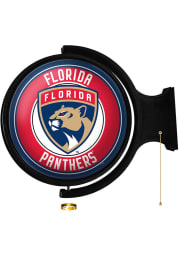 Florida Panthers Round Rotating Lighted Sign