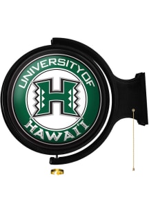 The Fan-Brand Hawaii Warriors Round Rotating Lighted Sign