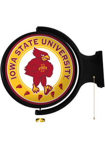 The Fan-Brand Iowa State Cyclones Swoop Round Rotating Lighted Sign