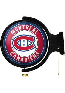 The Fan-Brand Montreal Canadiens Round Rotating Lighted Sign