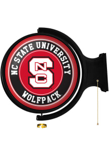 The Fan-Brand NC State Wolfpack Round Rotating Lighted Sign