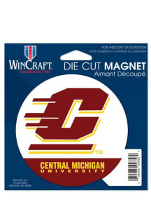 Central Michigan Chippewas Die Cut Magnet