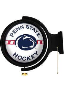 The Fan-Brand Penn State Nittany Lions Hockey Round Rotating Lighted Sign