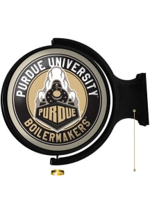 The Fan-Brand Purdue Boilermakers Special Round Rotating Lighted Sign