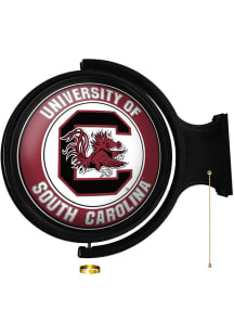 The Fan-Brand South Carolina Gamecocks Round Rotating Lighted Sign
