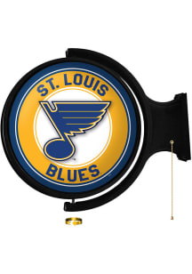 The Fan-Brand St Louis Blues Round Rotating Lighted Sign