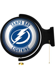 Tampa Bay Lightning Round Rotating Lighted Sign